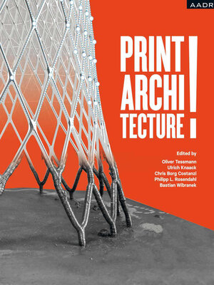 cover image of PRINT! ARCHITECTURE
